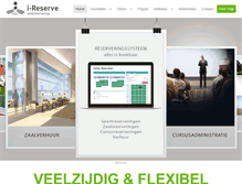 Tablet Screenshot of i-reserve.nl